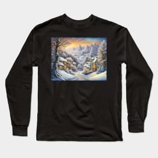 Winter Landscape Long Sleeve T-Shirt